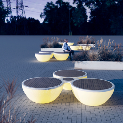 Luminous casual stool