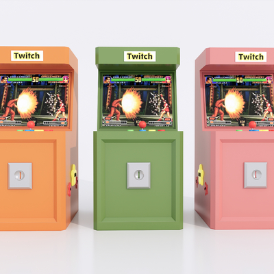 Modern catch doll machine video game machine