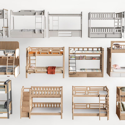 modern high-low bed bunk bed bunk bed bunk bed