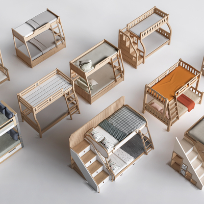 modern high-low bed bunk bed bunk bed bunk bed