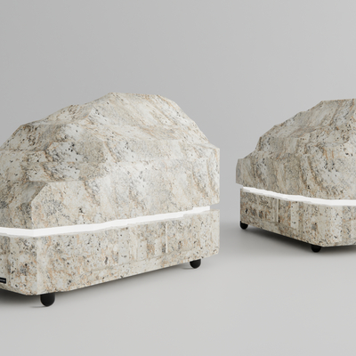 Stone sound simulation sound lawn sound rock speaker