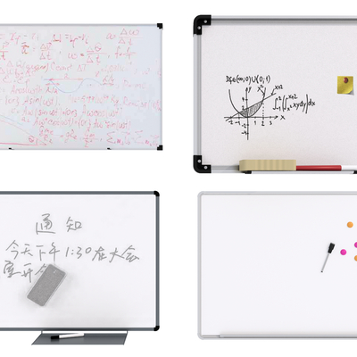 Modern office whiteboard writing board