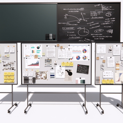 Office whiteboard bracket whiteboard