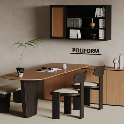 poliform Dining Table and Chair