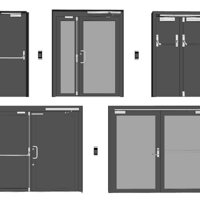 Fire Door Safety Door Escape Door Fire Access Door Emergency Access Door