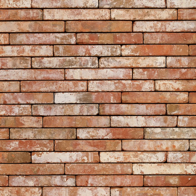 Old red brick wall