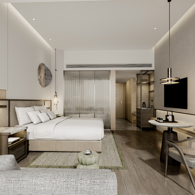 Modern Hotel Rooms