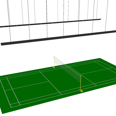 Badminton court