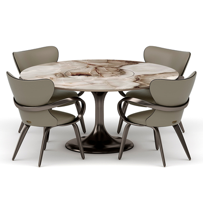 Poliform Dining Table and Chair