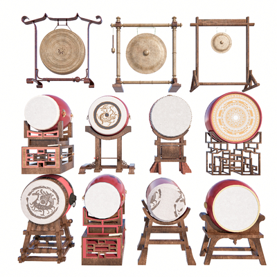 Chinese Big Drum Gong