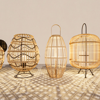 New Chinese Bamboo Lantern