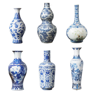 New Chinese Ceramic Ware Blue and White Porcelain