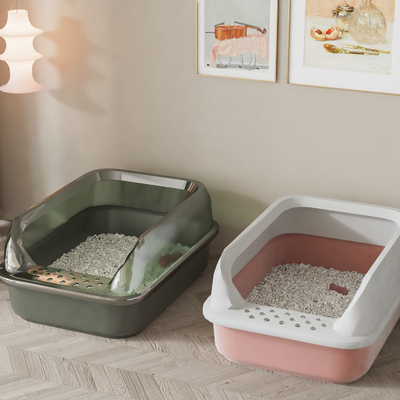 Modern cat litter box