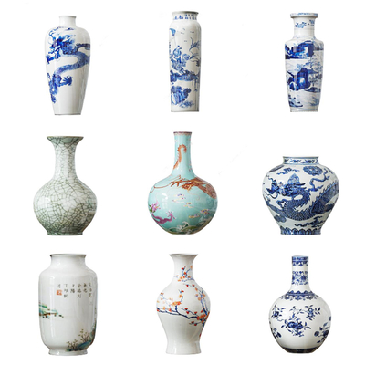 New Chinese Ceramic Ware Blue and White Porcelain