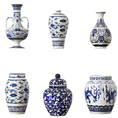 New Chinese Ceramic Ware Blue and White Porcelain