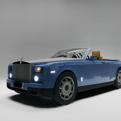 Rolls-Royce Blue Phantom Convertible