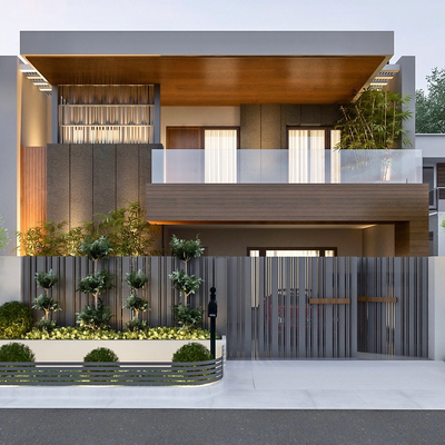 Modern single-family villa