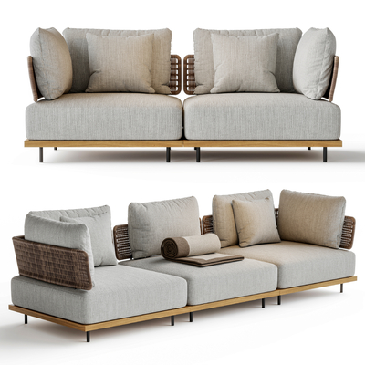 MINOTTI outdoor sofa double sofa