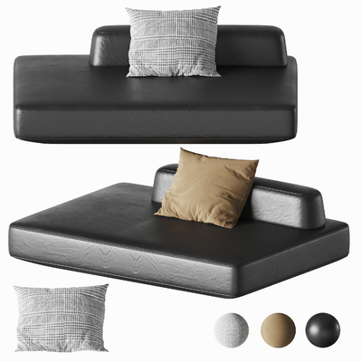 Black Casual Sofa