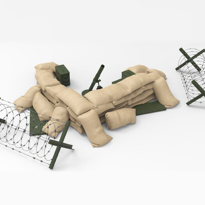 Sandbags Military Weapons