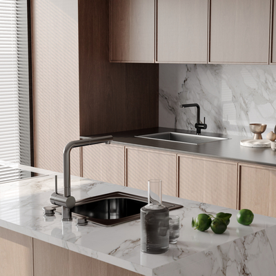 modern kitchen sink cabinet