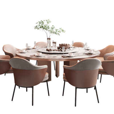 Minotti Dining Table and Chair