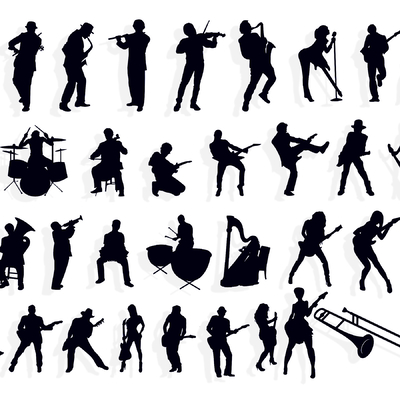 Musical instrument wall decoration music Icon