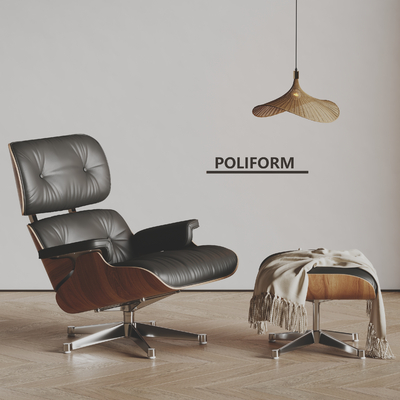 poliform lounge chair chandelier