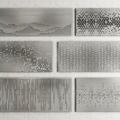 Perforated plate Perforated plate Hollow plate