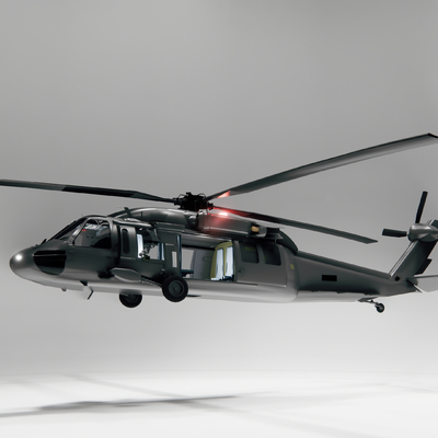 US Black Hawk aircraft