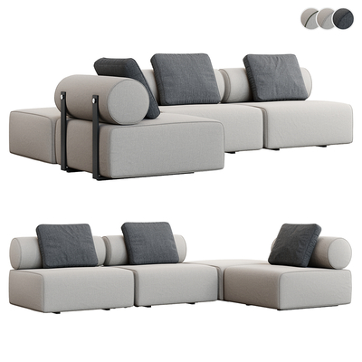 Poliform multiplayer corner sofa