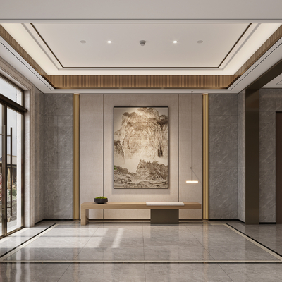 New Chinese Community Home Lobby