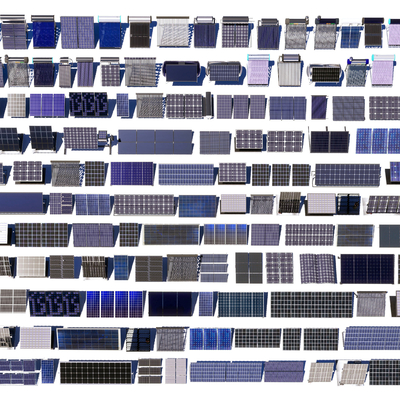 modern photovoltaic panel solar panel