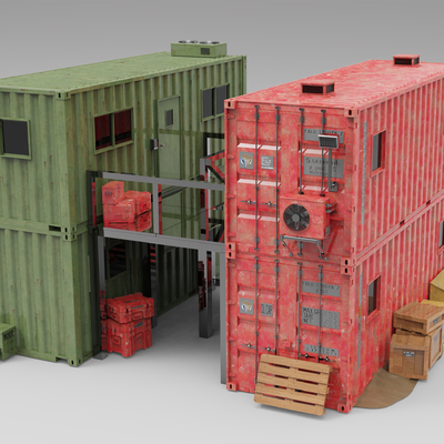 industrial wind container