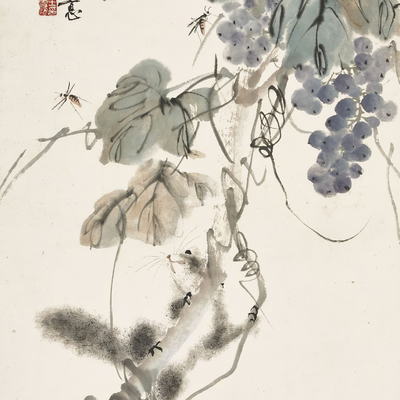 New Chinese ink painting calligraphy and painting hanging painting