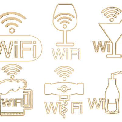 WIFI Sign Icon Sign