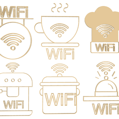 WIFI Sign Icon Sign