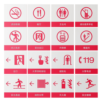 Factory sign site safety production sign reminder sign