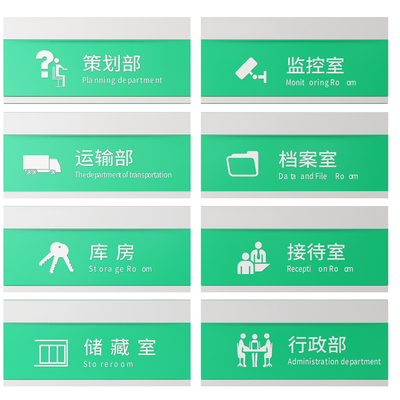 Corporate signage company signage company guide sign office door