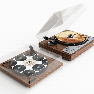 phonograph record player sound