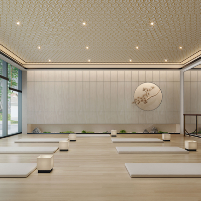 New Chinese Yoga Studio Gym