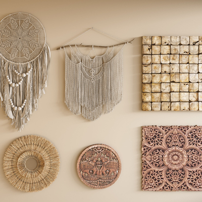 Quiet Wooden Wall Ornaments