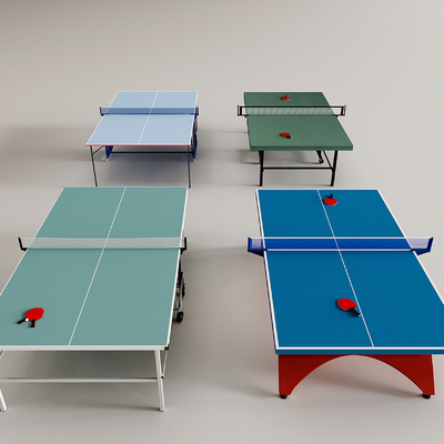 Modern table tennis table table tennis table