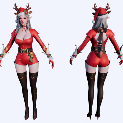 Dark Wing Christmas Costume Angel