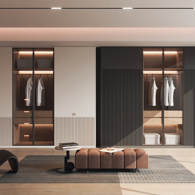 Modern Cloakroom Wardrobe Closet