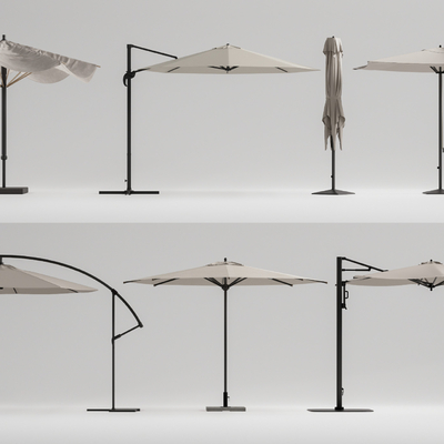 Modern parasol sun umbrella