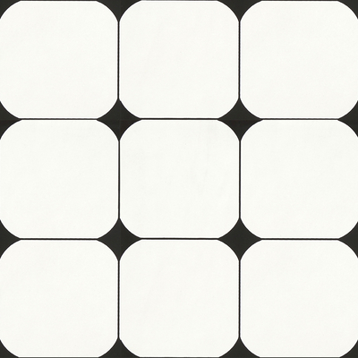 Seamless Modern Simple Black and White Tile Tile