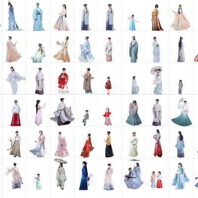 Antique Characters Song Feng Characters Datang Costume Hanfu Characters