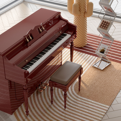 Modern Paint Piano