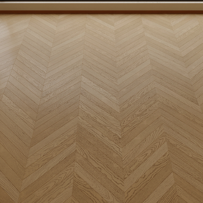 Modern walnut flooring